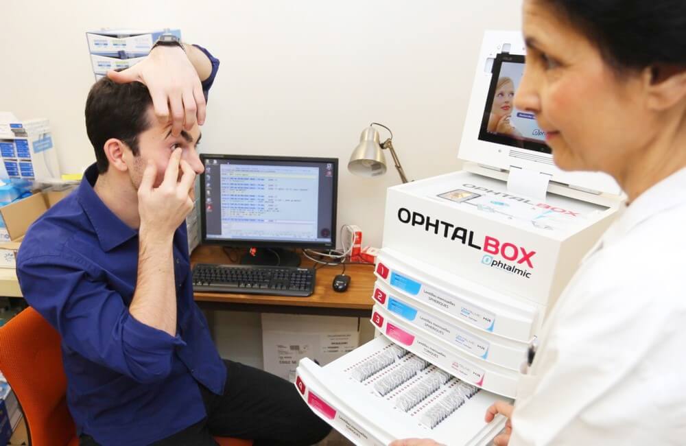 Consultation pour prescription de lentilles – COVO 95