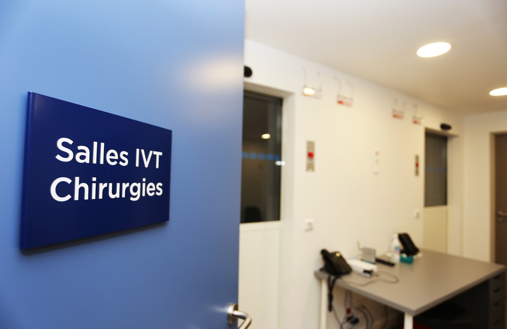 Injection intra-vitréenne près de Pontoise