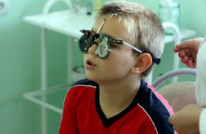 Prescription de lunettes pour enfants