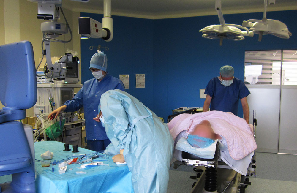 RDV Opération de chirurgie des yeux à Osny